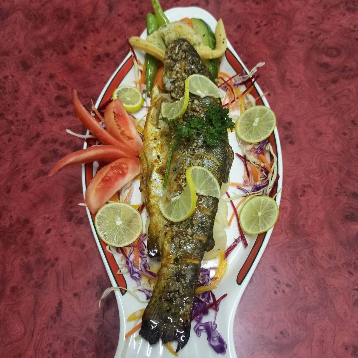 Grilled Whole Rainbow Trout