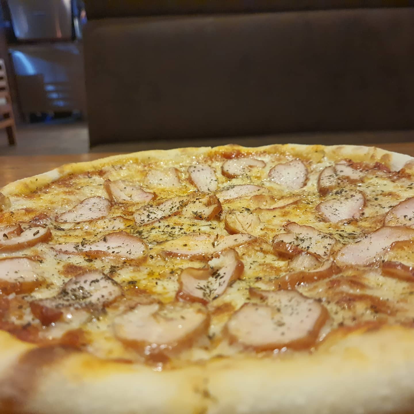 Smoked Chicken Pizza